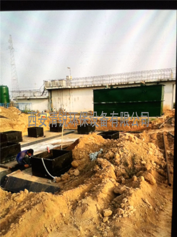 污水處理施工現(xiàn)場(chǎng)