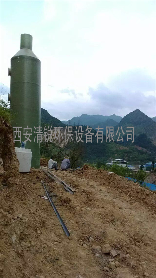 山陽(yáng)縣磚廠廢氣凈化施工現(xiàn)場(chǎng)